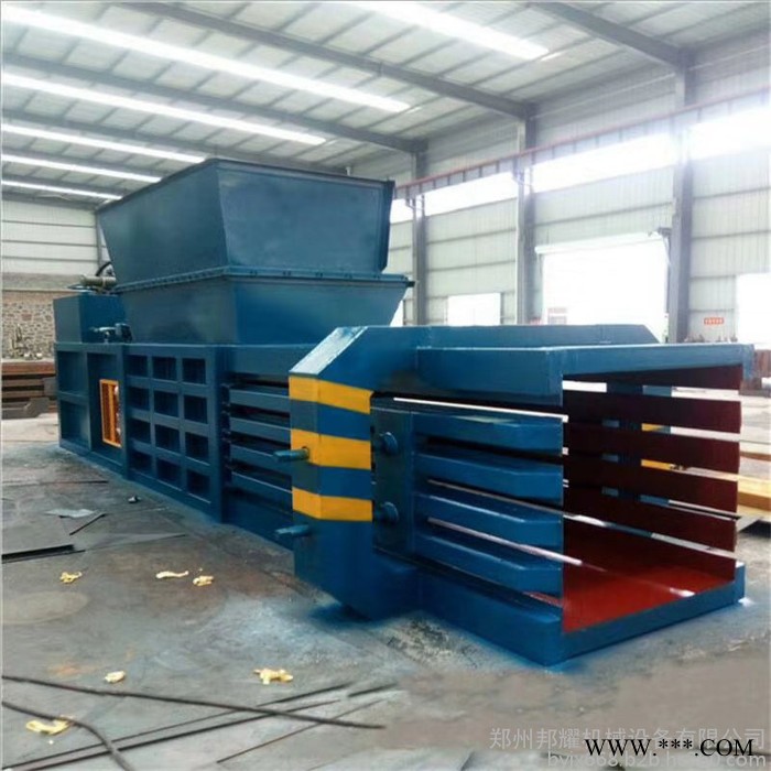 废纸打包机 秸秆压块机 卧式液压废纸打包机 农作物秸秆打包机  棉花打包机图8