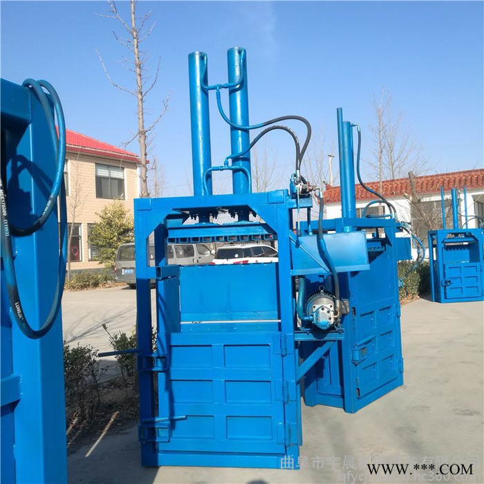 宇晨 **废纸打包机废金属液压打包机易拉罐瓶压块成型液压打包机图4