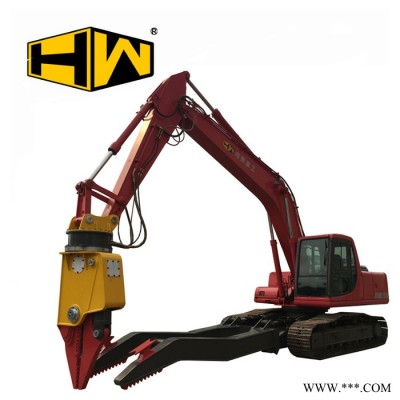 HW-挖机重型液压钳剪拆船废钢废铁单缸旋转加强型液压钳鹰嘴钳拆船钳320
