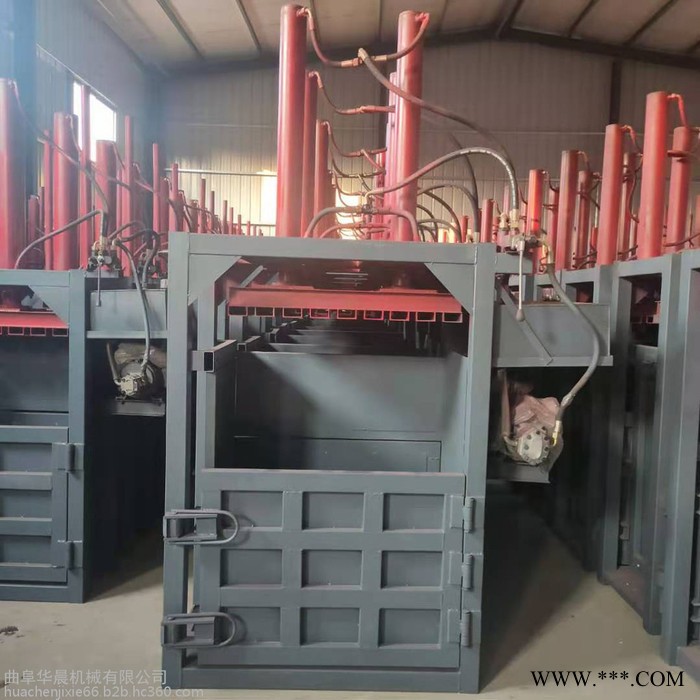 160吨立式液压打包机  HC-DBJ半自动废纸打包机 华晨废金属液压打包机图6