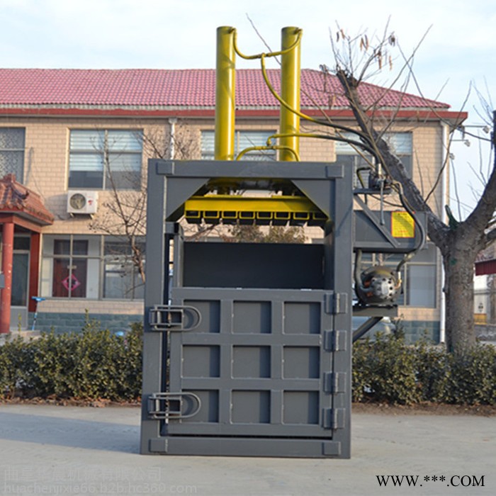 160吨立式液压打包机  HC-DBJ半自动废纸打包机 华晨废金属液压打包机图3