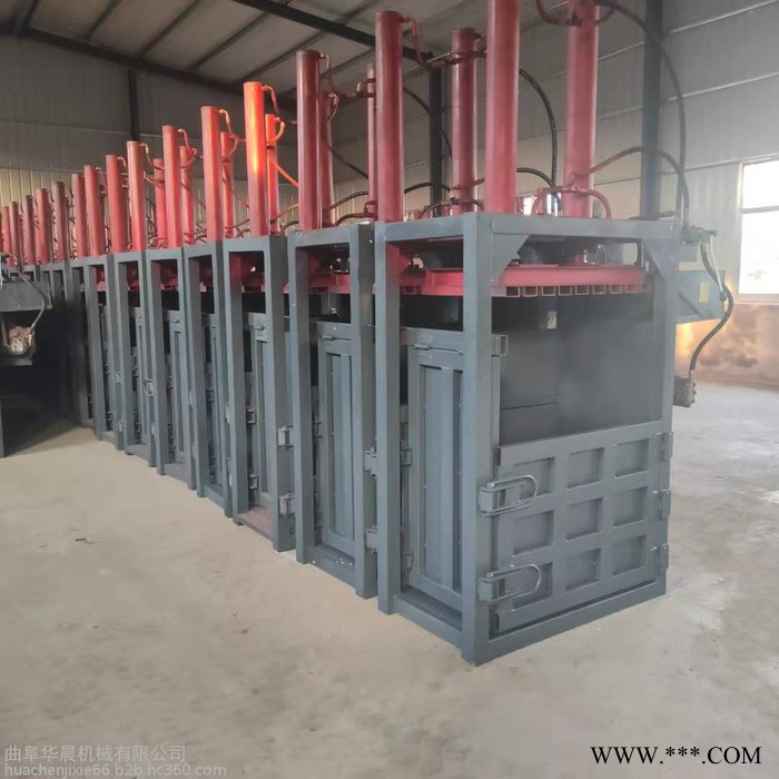 160吨立式液压打包机  HC-DBJ半自动废纸打包机 华晨废金属液压打包机图2