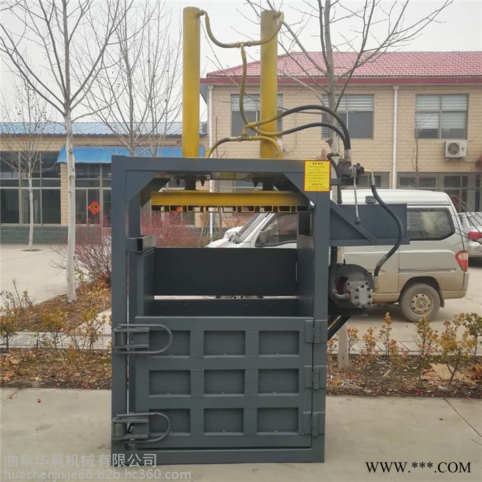160吨立式液压打包机  HC-DBJ半自动废纸打包机 华晨废金属液压打包机图4