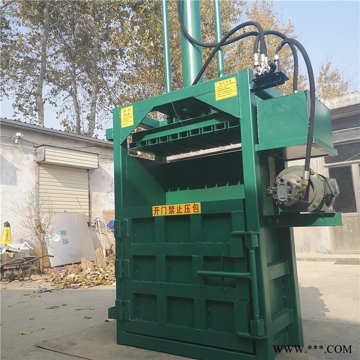 易拉罐液压打包机 自动出包废纸打包机 废铁丝钢筋打块机厂家图5