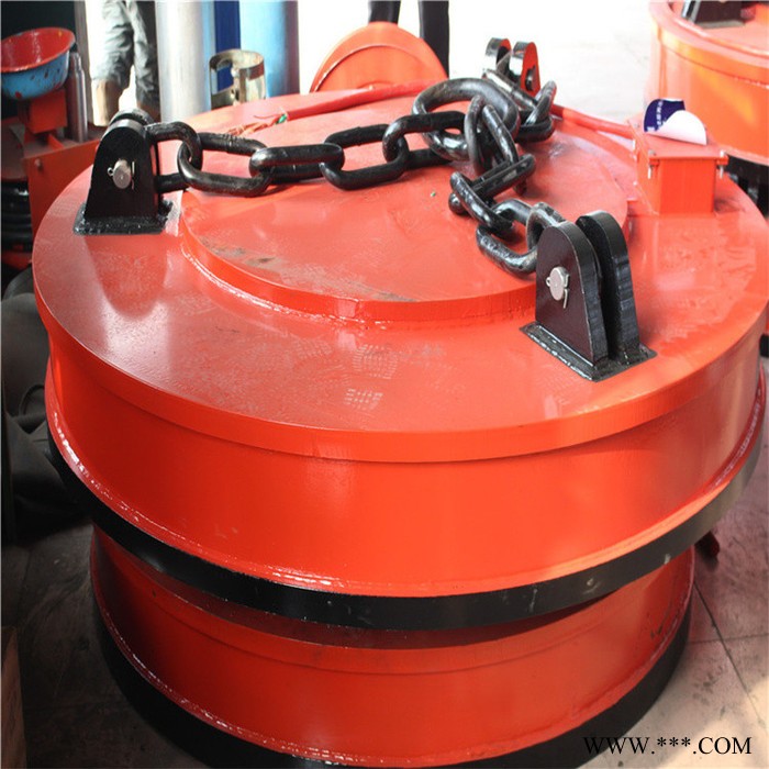 起重机不锈钢电磁吸盘 可定制挖掘机用港口码头圆形电磁吸盘图7