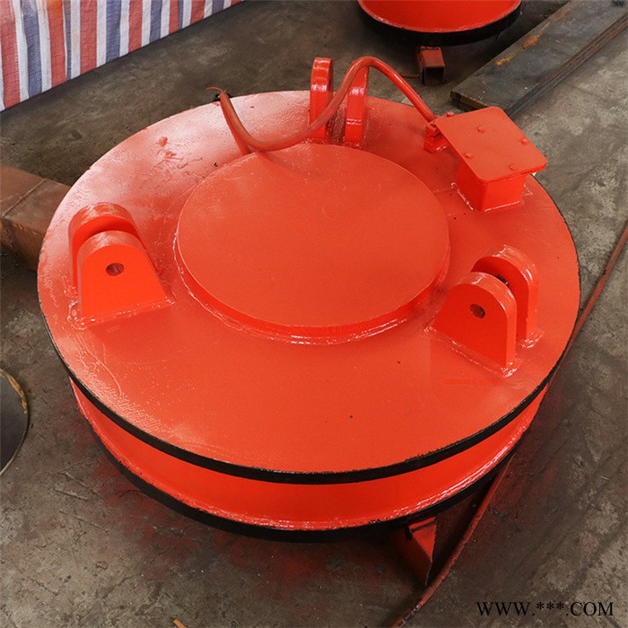 起重机不锈钢电磁吸盘 可定制挖掘机用港口码头圆形电磁吸盘图2