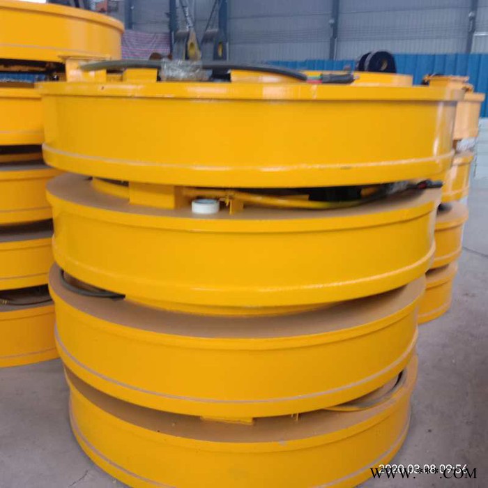 矿山起重 电磁吸盘 直径1.5米废钢电磁吸盘图2