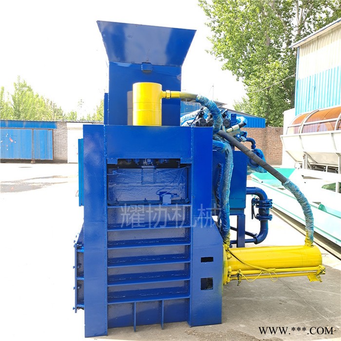 耀协 半自动蒜皮打包机 双缸大蒜皮打包机 蒜皮装袋打包机图6