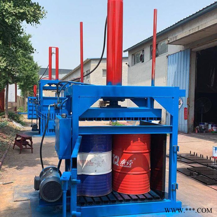 易拉罐液压打包机 性能稳定 大吨位废铁铝合金打包机 液压驱动图5