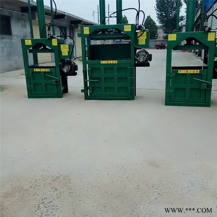 液压打包机 吨袋编织袋液压打包机 废金属液压打包机视频图8