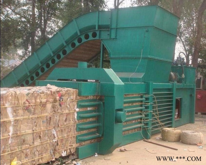 科阳牌废铁打包机 废金属废油桶压扁打包机打包机图4