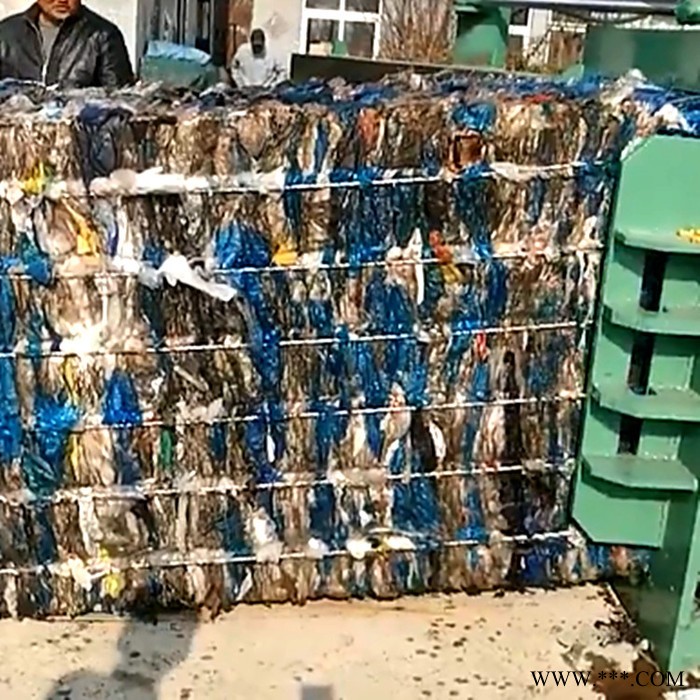 远浩 易拉罐打包机 大吨位废铁铝合金打包机 性能稳定液压驱动图4