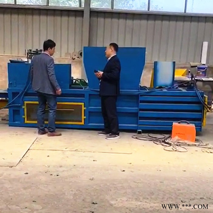 远浩 易拉罐打包机 大吨位废铁铝合金打包机 性能稳定液压驱动图3