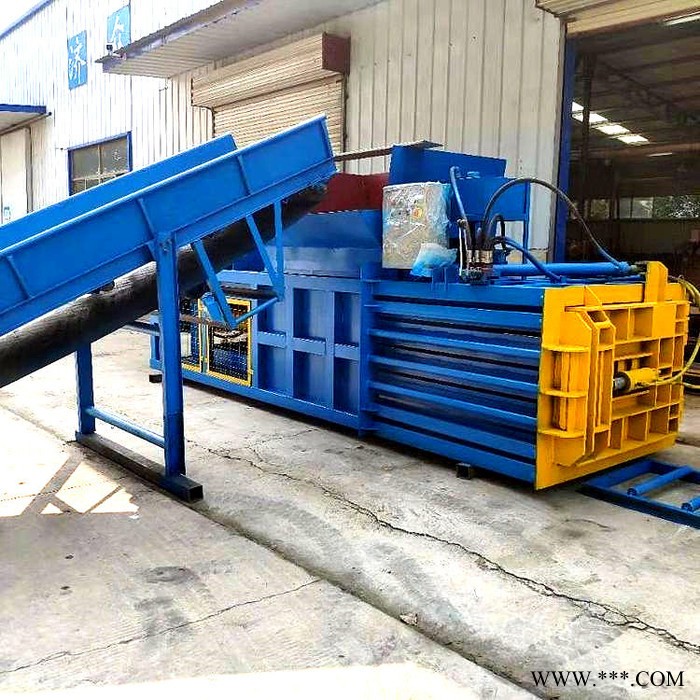 远浩 易拉罐打包机 大吨位废铁铝合金打包机 性能稳定液压驱动图6