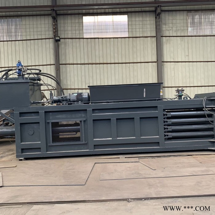 废旧书本打包机 报纸打包机 农作物秸秆打包机 卧式打包机 纸箱厂碎纸边打包机 液压废纸打包机厂家图2