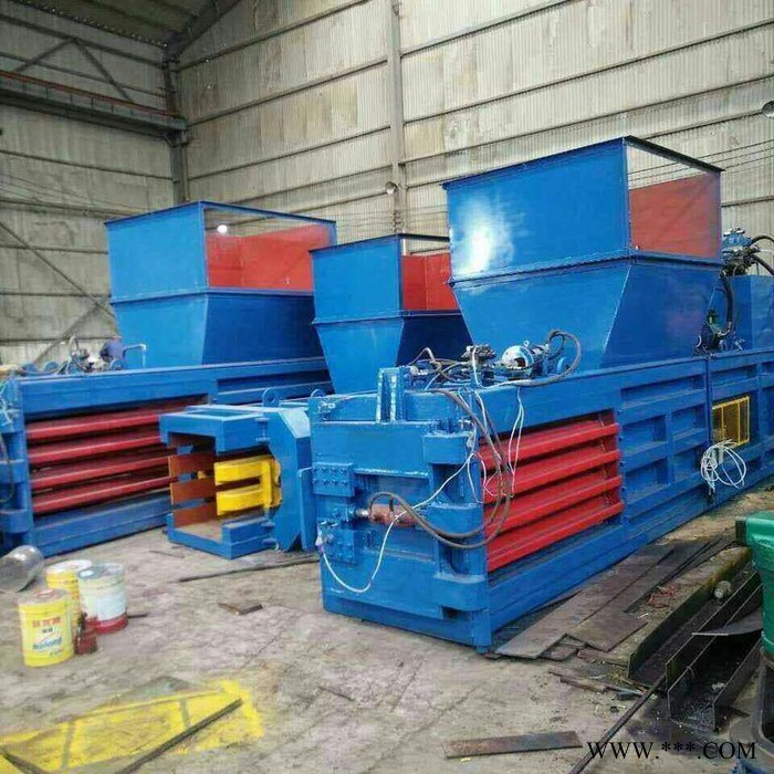 废旧书本打包机 报纸打包机 农作物秸秆打包机 卧式打包机 纸箱厂碎纸边打包机 液压废纸打包机厂家图3