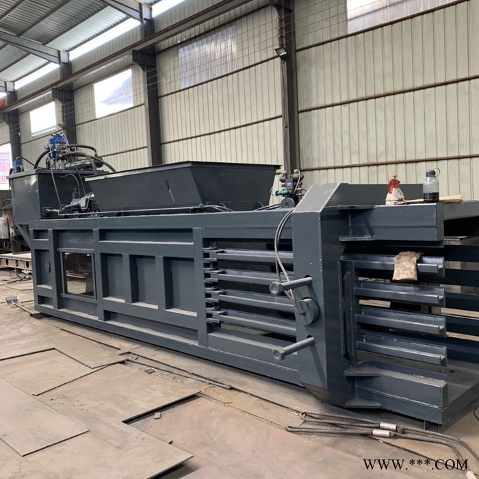 废旧书本打包机 报纸打包机 农作物秸秆打包机 卧式打包机 纸箱厂碎纸边打包机 液压废纸打包机厂家图5