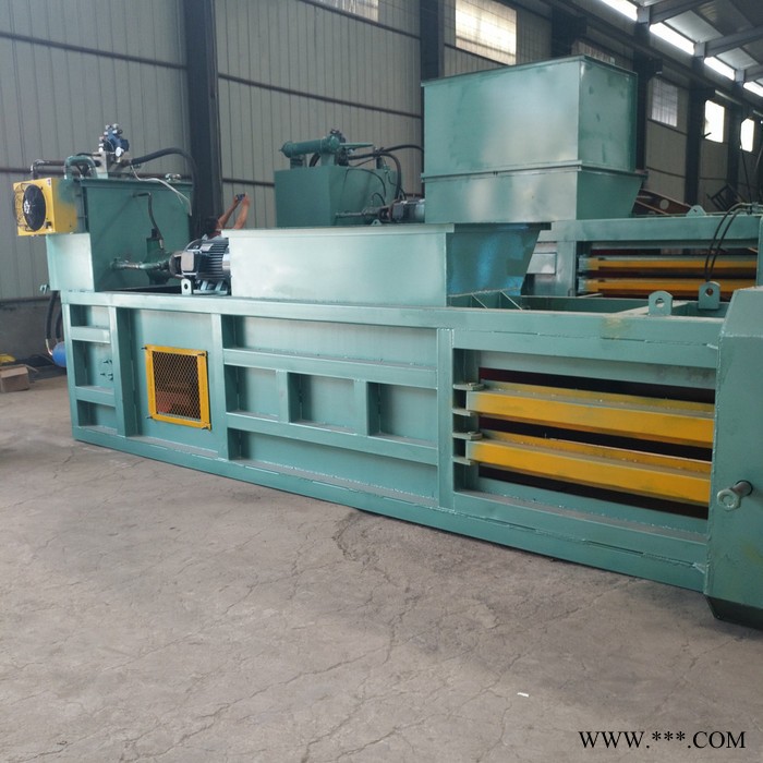 废旧书本打包机 报纸打包机 农作物秸秆打包机 卧式打包机 纸箱厂碎纸边打包机 液压废纸打包机厂家图7