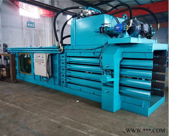 废金属废油桶压扁打包机小麦秸秆打包机行走式打包机图7