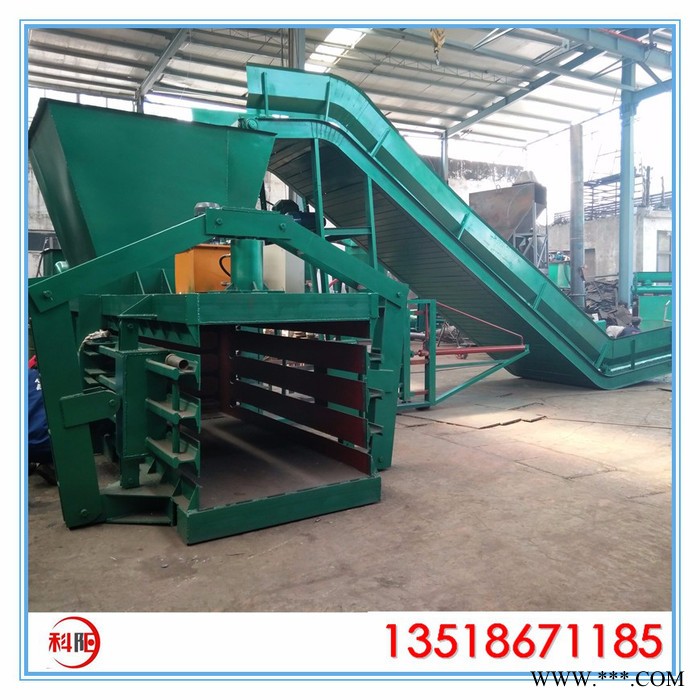 废金属废油桶压扁打包机小麦秸秆打包机行走式打包机图8