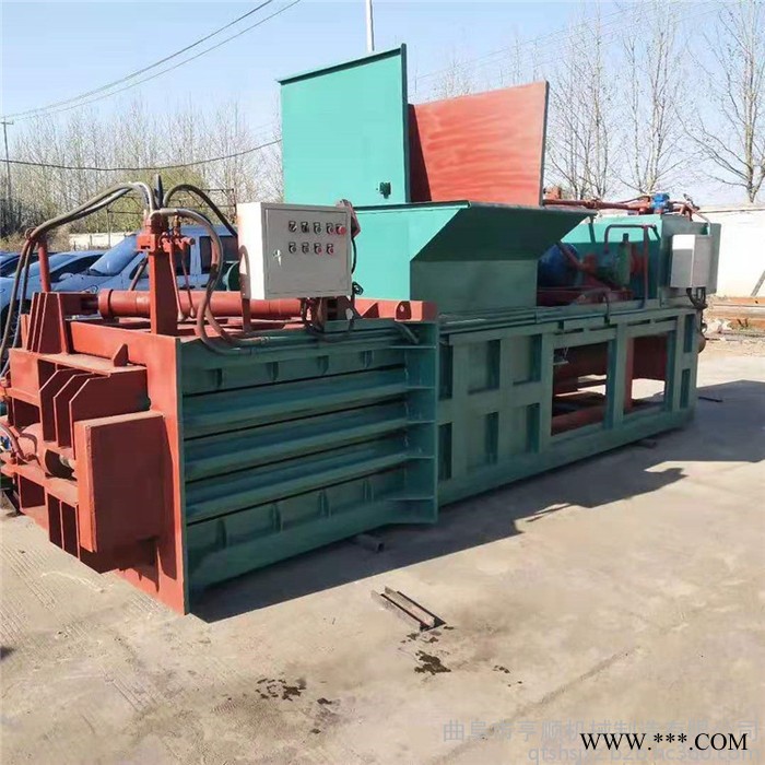 亨顺 废金属压块机 废纸打包机 大型卧式液压打包机图3