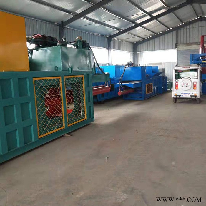 亨顺 废金属压块机 废纸打包机 大型卧式液压打包机图8