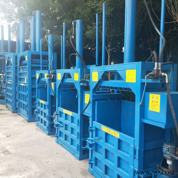 铝屑废钢铁销压块机 废铁皮压块机厂家供应液压饮料瓶打包机图8