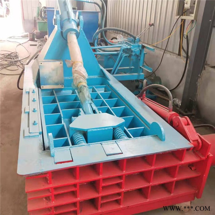 亨顺 废铁卧式液压压块机 金属压块机 彩钢瓦液压打包机图3