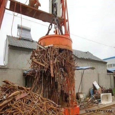 电磁吸盘 废钢电磁吸盘 废钢强磁电磁吸盘 圆形废钢强磁电磁吸盘