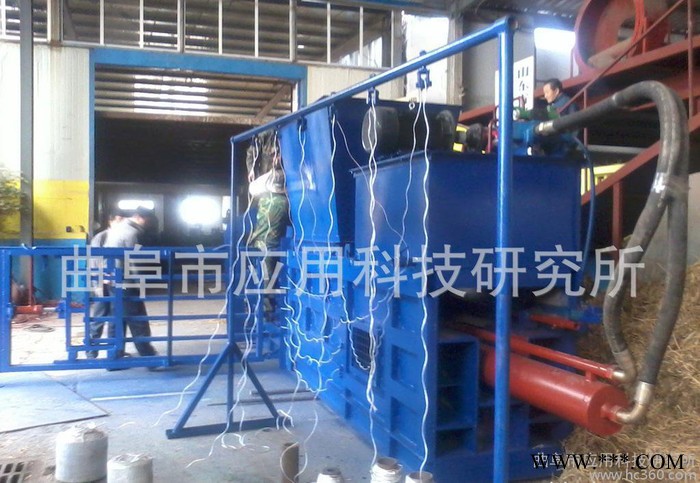 山东科阳牌废铁打包机 小型草料打包 金属打包机厂家优惠促销图6