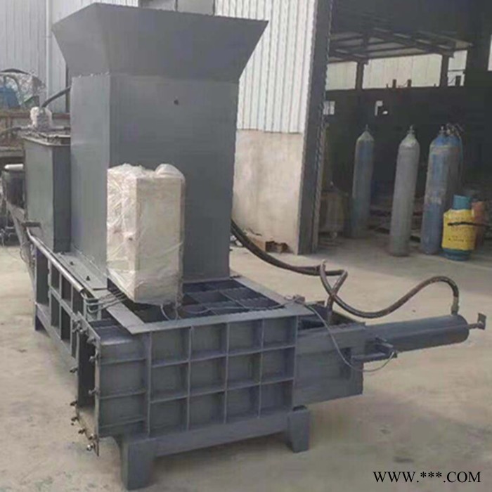 废旧金属液压打包机 销量高全自动 卧式金属打包机 好进料压块机图5