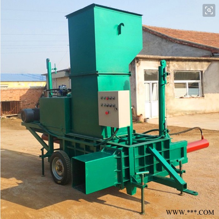 废旧金属液压打包机 销量高全自动 卧式金属打包机 好进料压块机图3