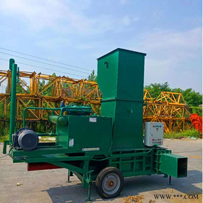 废旧金属液压打包机 销量高全自动 卧式金属打包机 好进料压块机图2