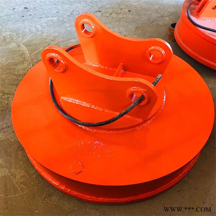 鑫运厂家批发 装载机带电磁吸盘 MW5永磁自发电起重电磁吸盘 吸盘图3