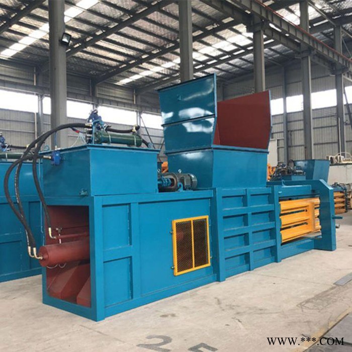 富德多功能带门式打包机稻草液压打包机卧式废纸液压打包机废纸塑料瓶下角料废金属秸秆液压打包机图5