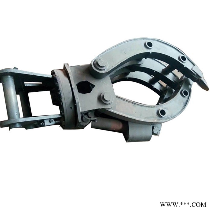 程煤固定式抓钢机 抓废钢废铁 360度液压旋转抓钢机图7