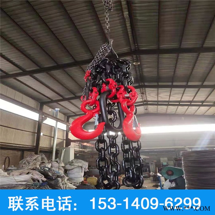 电厂钢铁厂造船厂冶金锻造用吊装链条 电磁吸盘吊链吊索具图7