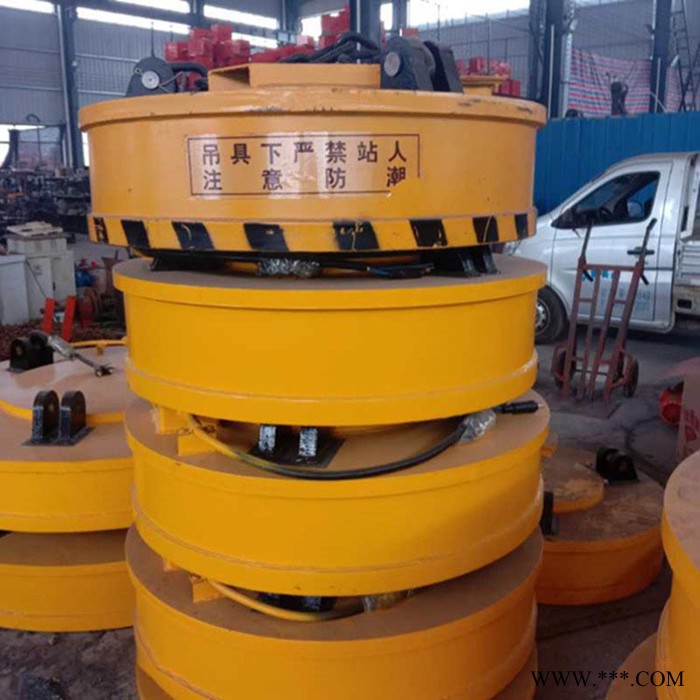 矿山起重 电磁吸盘 直径1.8米高强磁电磁吸盘图5