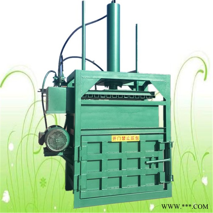 直销服装液压打包机 启硕机械废旧金属废铁压块机 塑料瓶易拉罐液压打包机图7