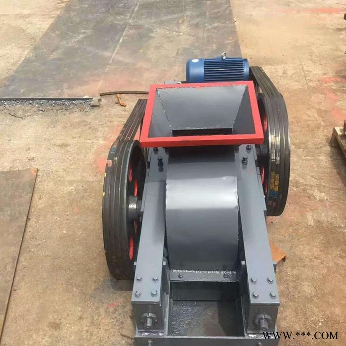 富德2PG-750*500 煤矸石强力破碎机鹅卵石制砂双辊破碎机小型生活垃圾金属塑料轮胎塑胶废铁粉碎破碎图2