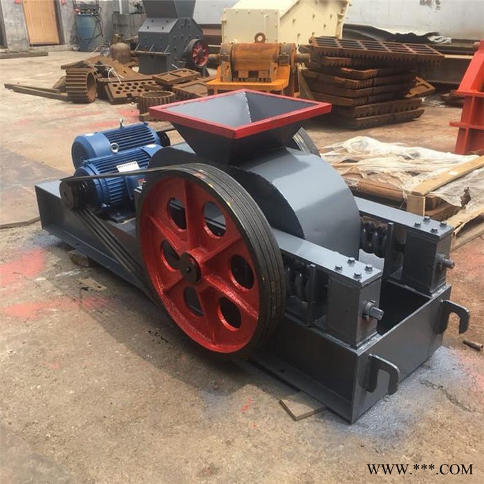 富德2PG-750*500 煤矸石强力破碎机鹅卵石制砂双辊破碎机小型生活垃圾金属塑料轮胎塑胶废铁粉碎破碎图3