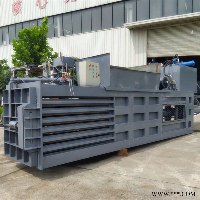 长乐 卧式废纸打包机 100吨卧式废铝废铁打包机 液压打包机价格图3