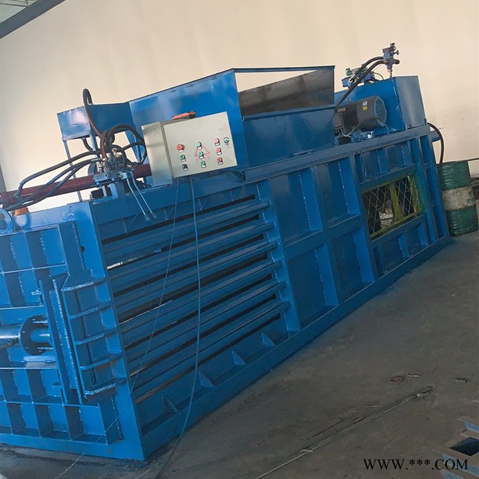 长乐 卧式废纸打包机 100吨卧式废铝废铁打包机 液压打包机价格图6