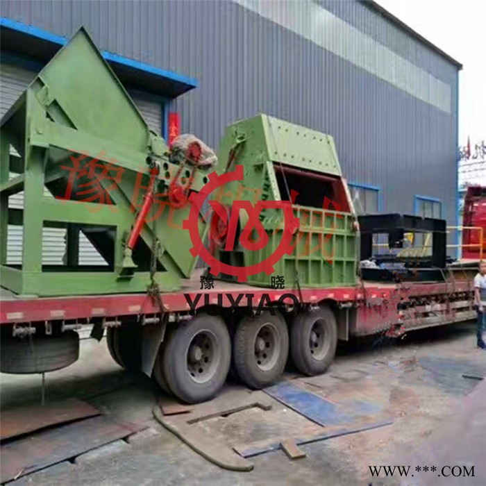 豫晓重工厂家销售1200型易拉罐粉碎机废铁破碎机红牛罐粉碎机图4