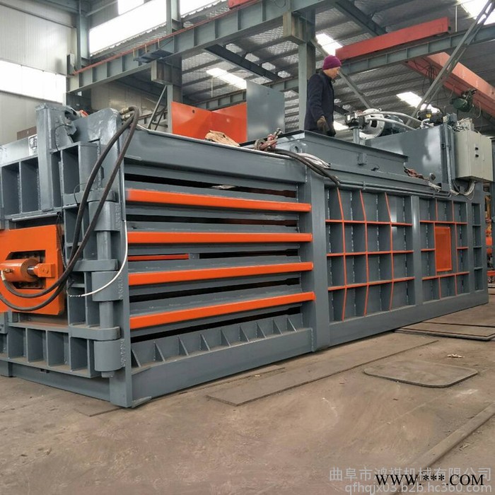 直推式卧式打包机 双油缸塑料瓶打包机 卧式液压废纸打包机图6