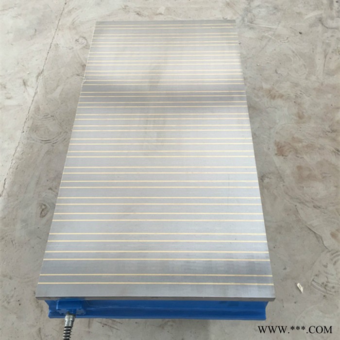 一诺厂家提供应强力电磁吸盘 X91 240*630 铣床强力电磁吸盘 **价廉 售后有保障图6