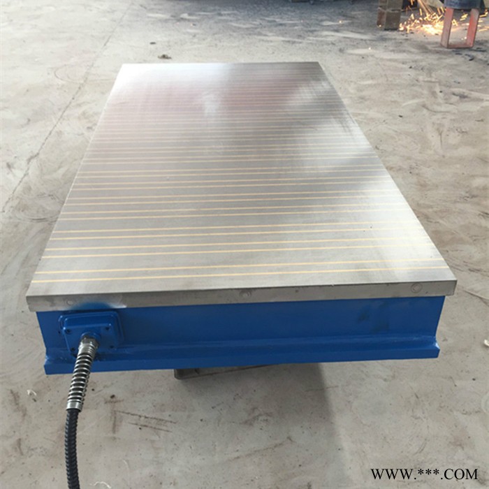 一诺厂家提供应强力电磁吸盘 X91 240*630 铣床强力电磁吸盘 **价廉 售后有保障图7