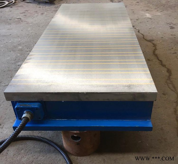 忠磁供应X91 800*1600电磁吸盘铣刨用吸力均匀定位准确忠磁供应加密电磁吸盘图2