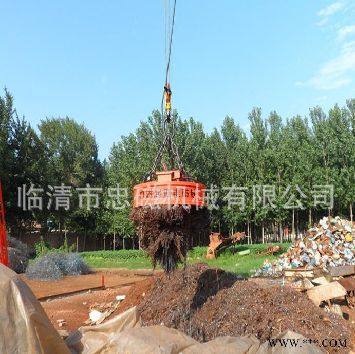 山东忠磁厂家批发 MW5-110起重电磁吸盘起重量大使用安全加工定做质量保证厂价供应起重电磁吸盘图2