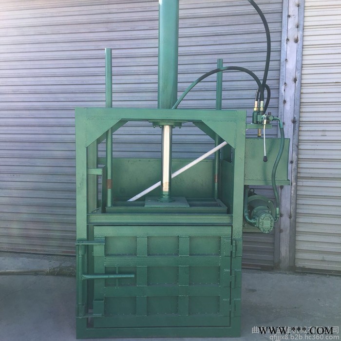 金佳编织袋塑料瓶压块机 废铁铝制品打包机 高品质单双杠纸液压打包机图4